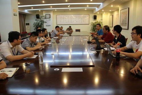 捷成世紀公司來我臺做技術(shù)交流